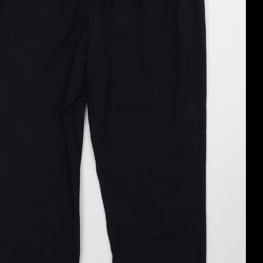 Marks and Spencer Womens Blue   Trousers  Size 18 L28 in