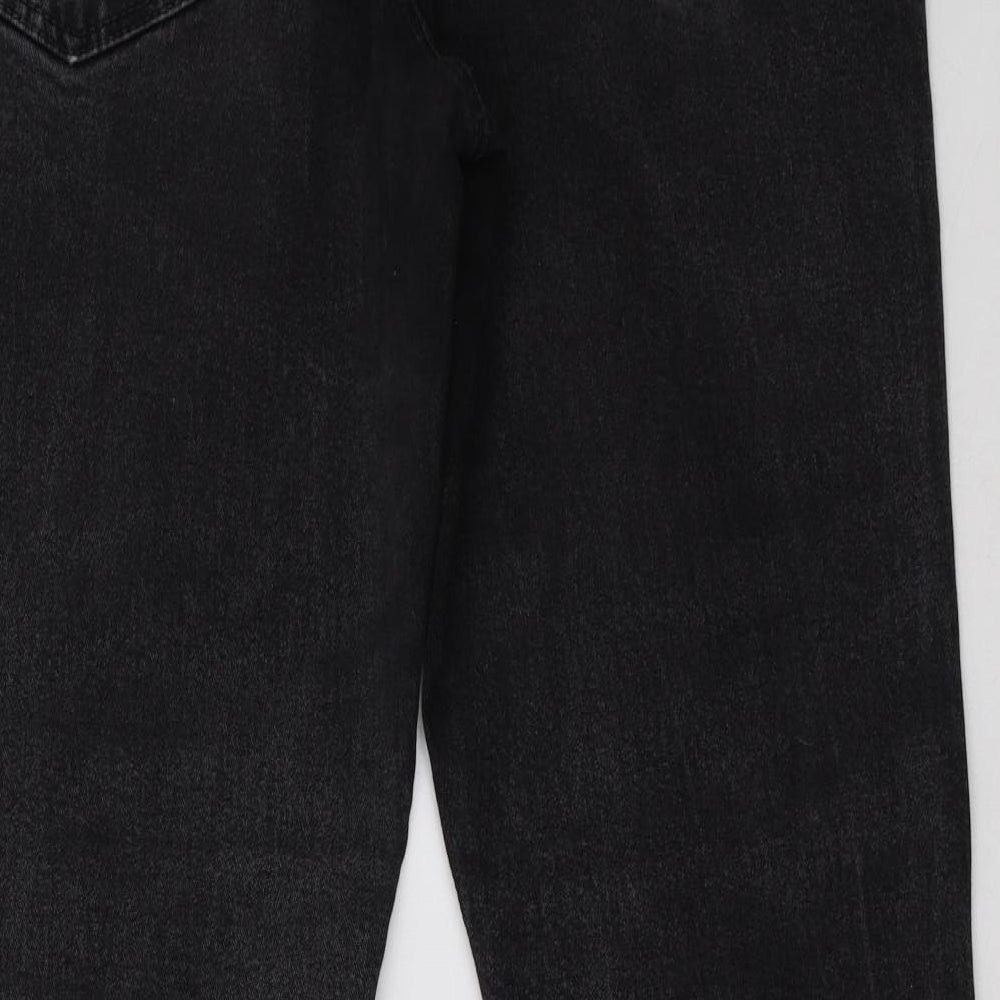 Wrangler Mens Black   Straight Jeans Size 38 L32 in