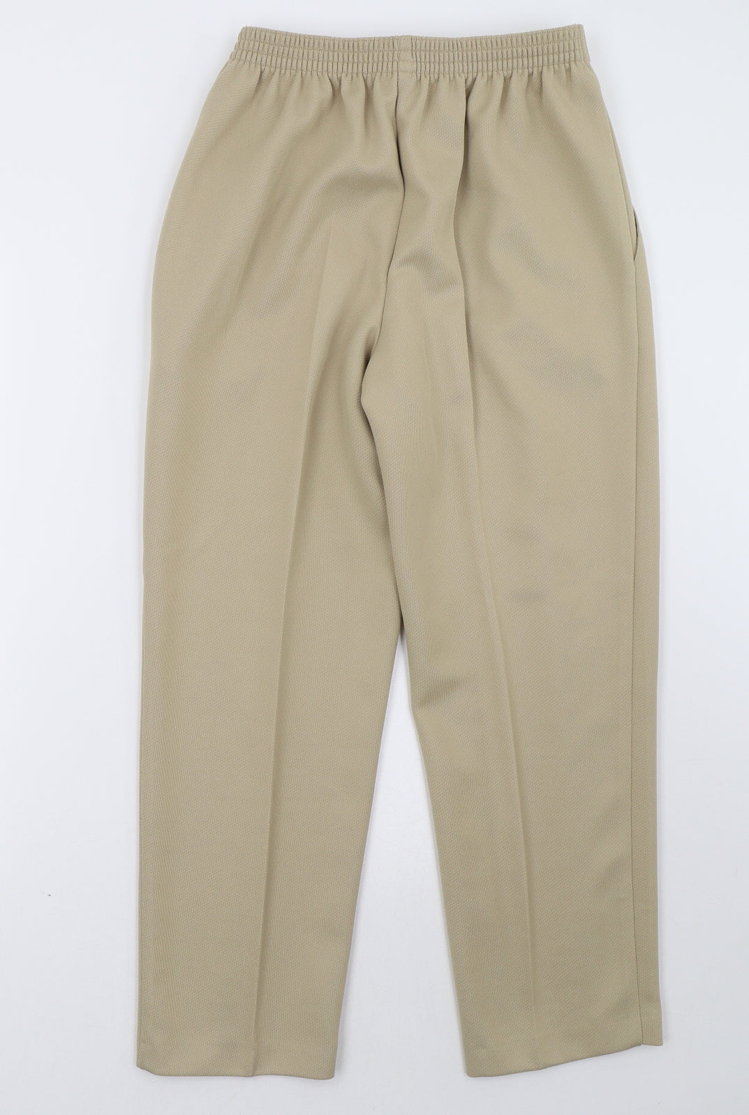 Marks and Spencer Womens Beige   Trousers  Size 12 L28 in