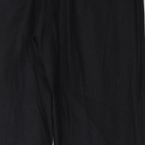Preworn Mens Black   Trousers  Size 32 L24 in