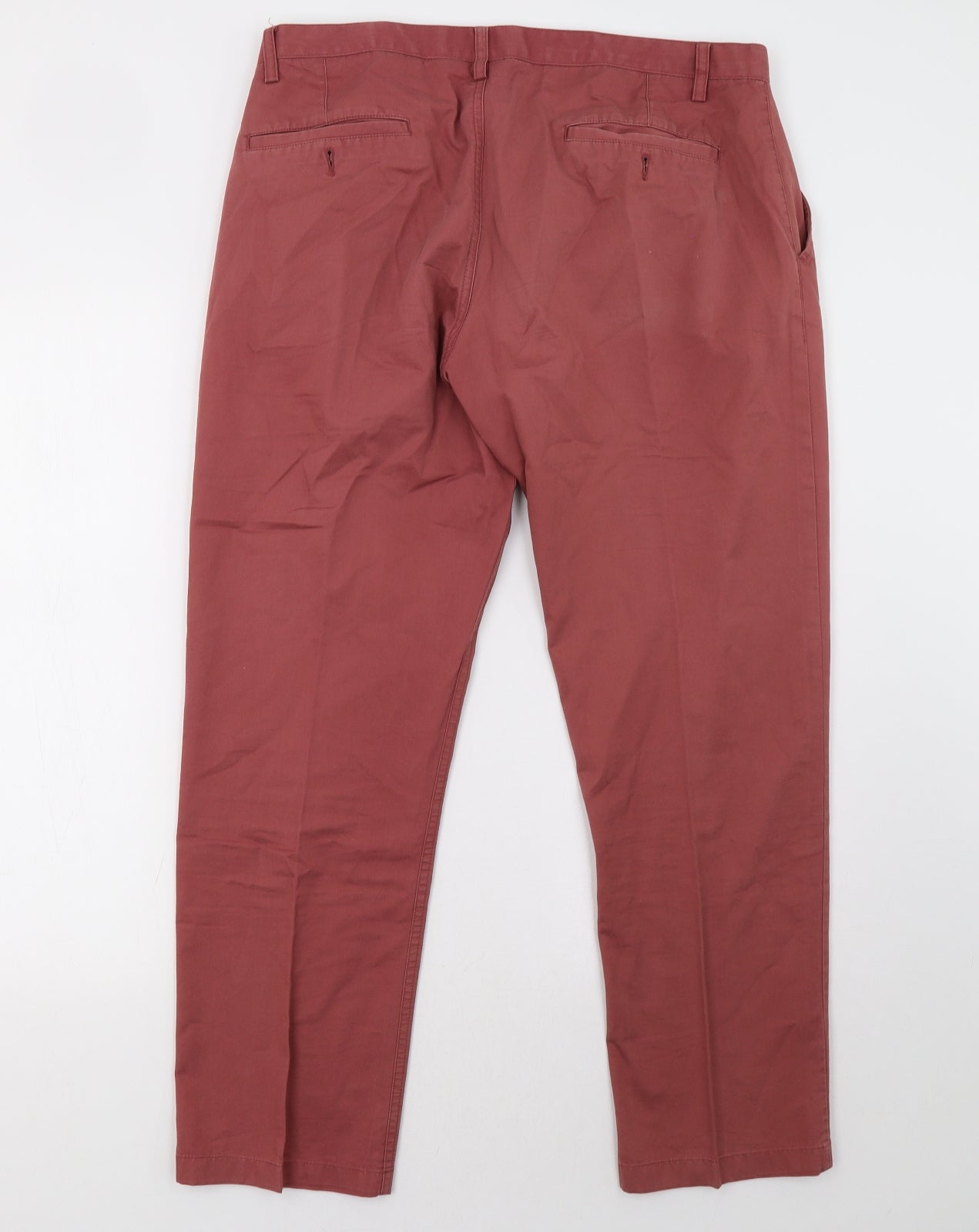 Preworn Mens Red   Trousers  Size 34 L28 in