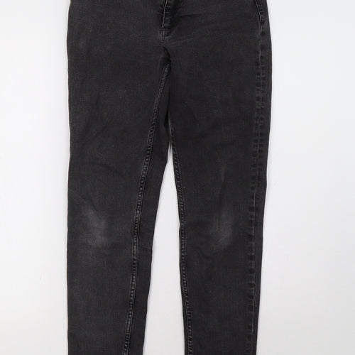 Marks and Spencer Womens Black   Straight Jeans Size 8 L30 in