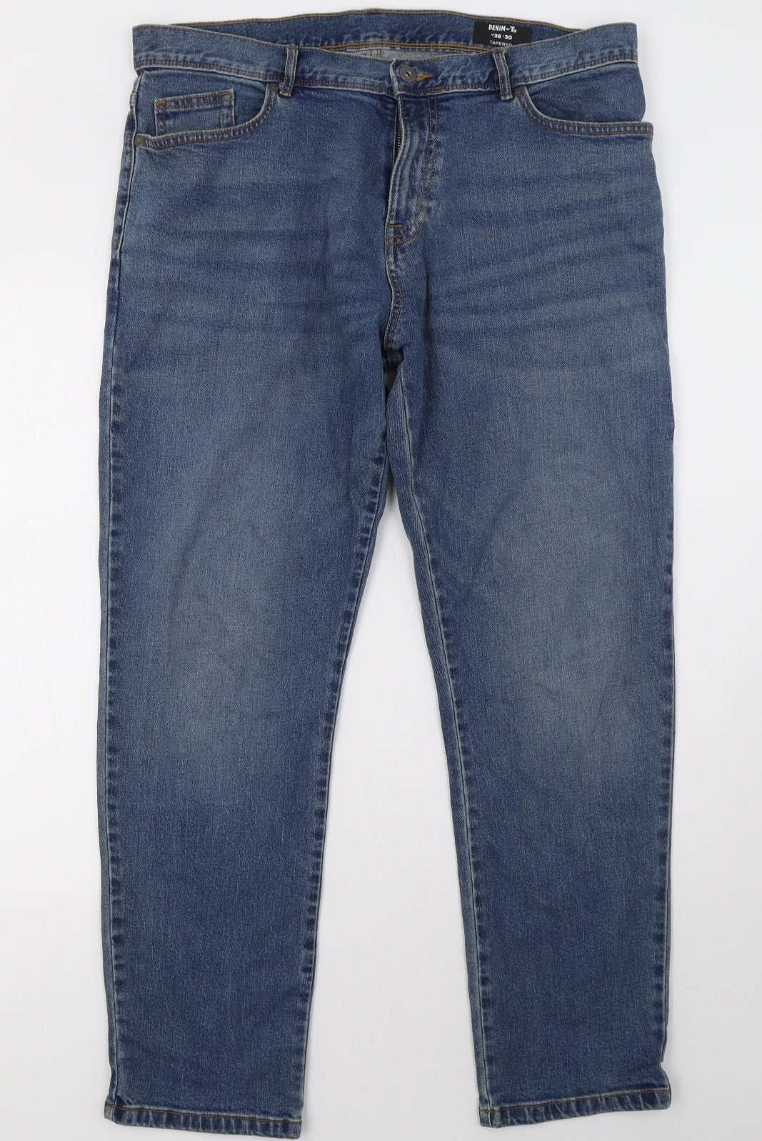 Sainsburys Mens Blue   Straight Jeans Size 36 L30 in