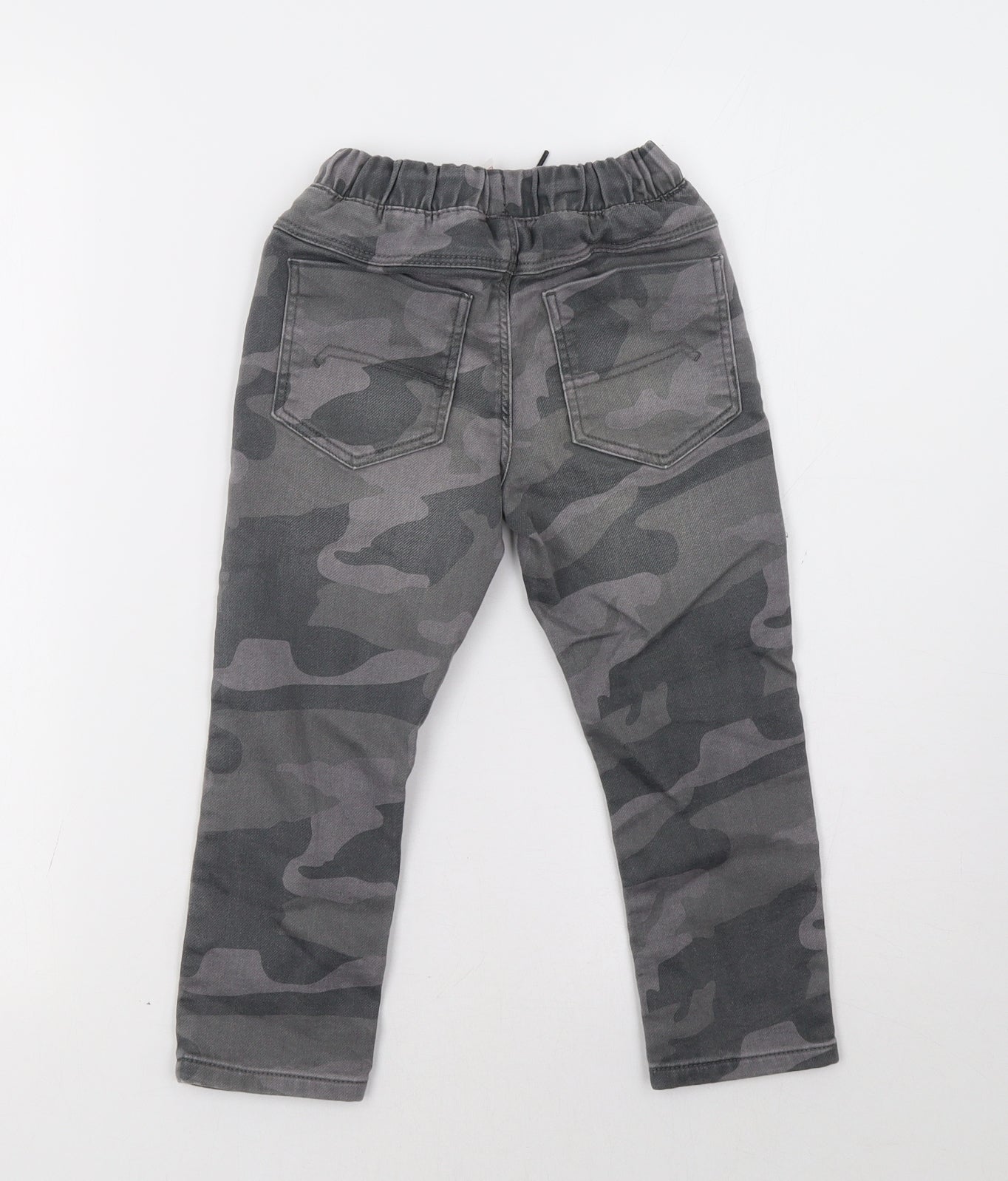 NEXT Boys Grey Camouflage   Trousers Size 4-5 Years