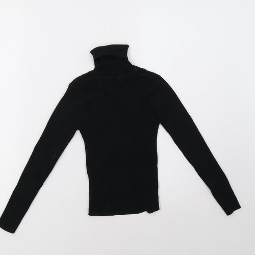 NEXT Girls Black   Pullover Sweatshirt Size 8 Years