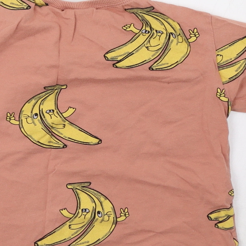 Zara Girls Pink   Basic T-Shirt Size 4-5 Years