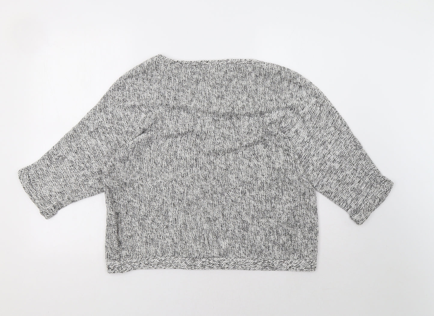 H&M Womens Grey   Pullover Sweatshirt Size M