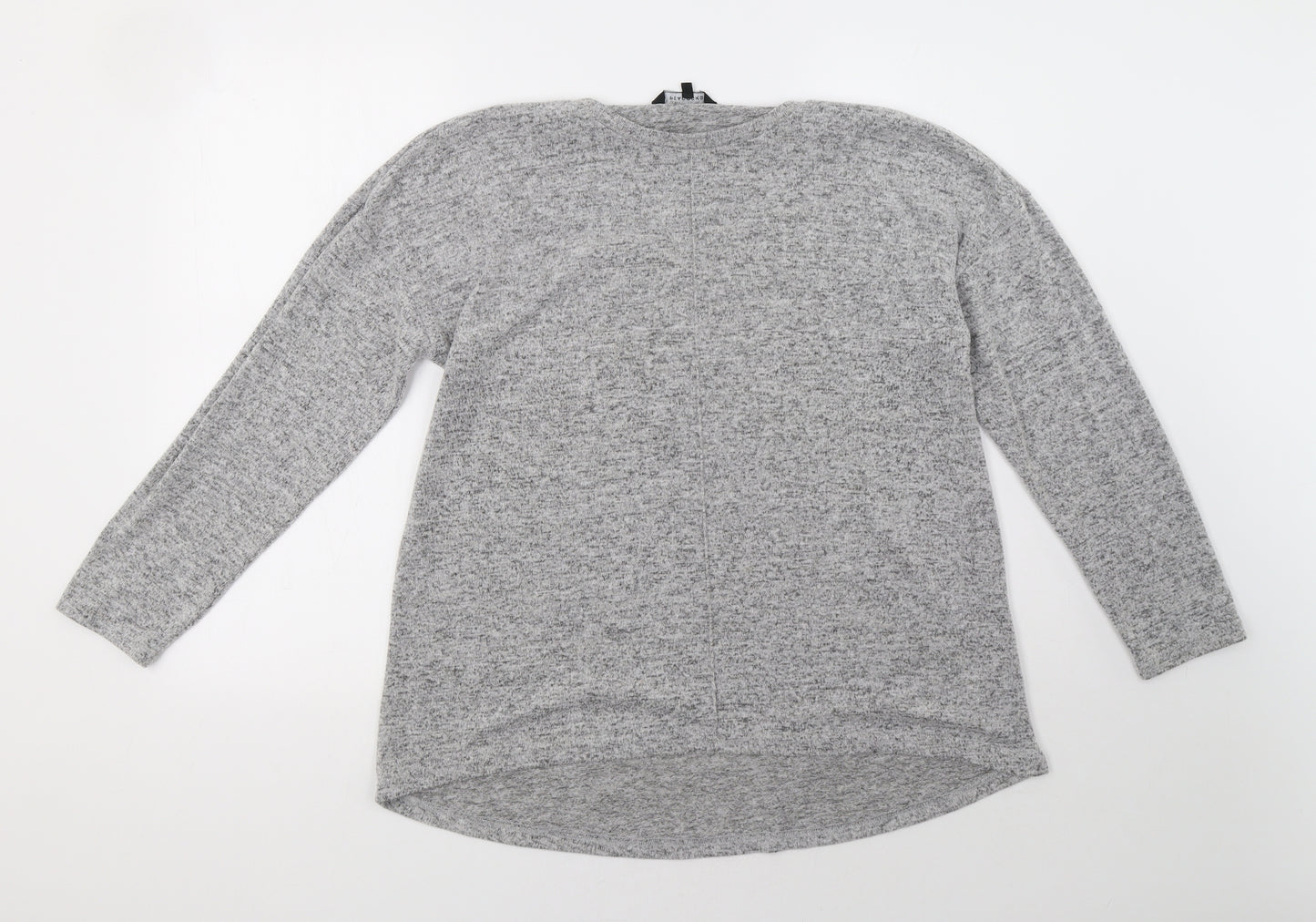 Peacocks Womens Grey   Pullover Sweatshirt Size 14