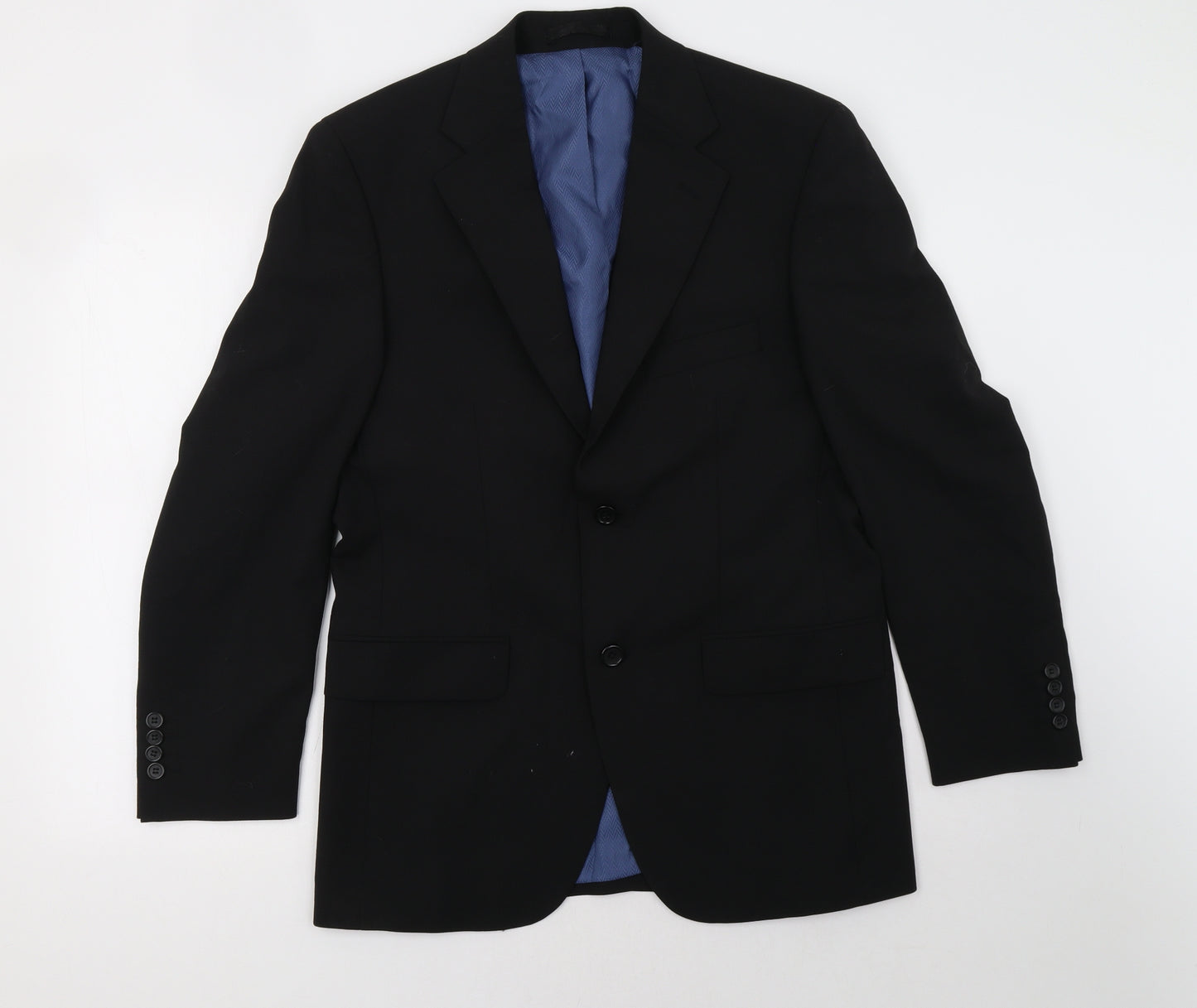 hasp Mens Black   Jacket Blazer Size 38