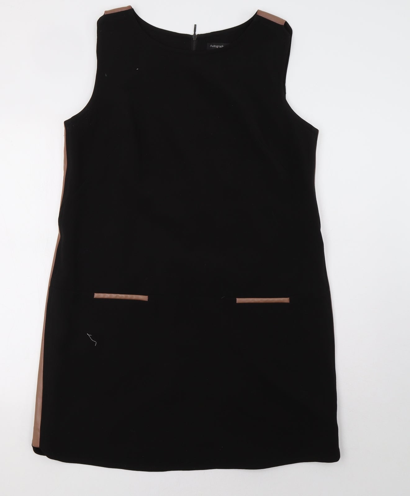 Autograph Womens Black   A-Line  Size 16