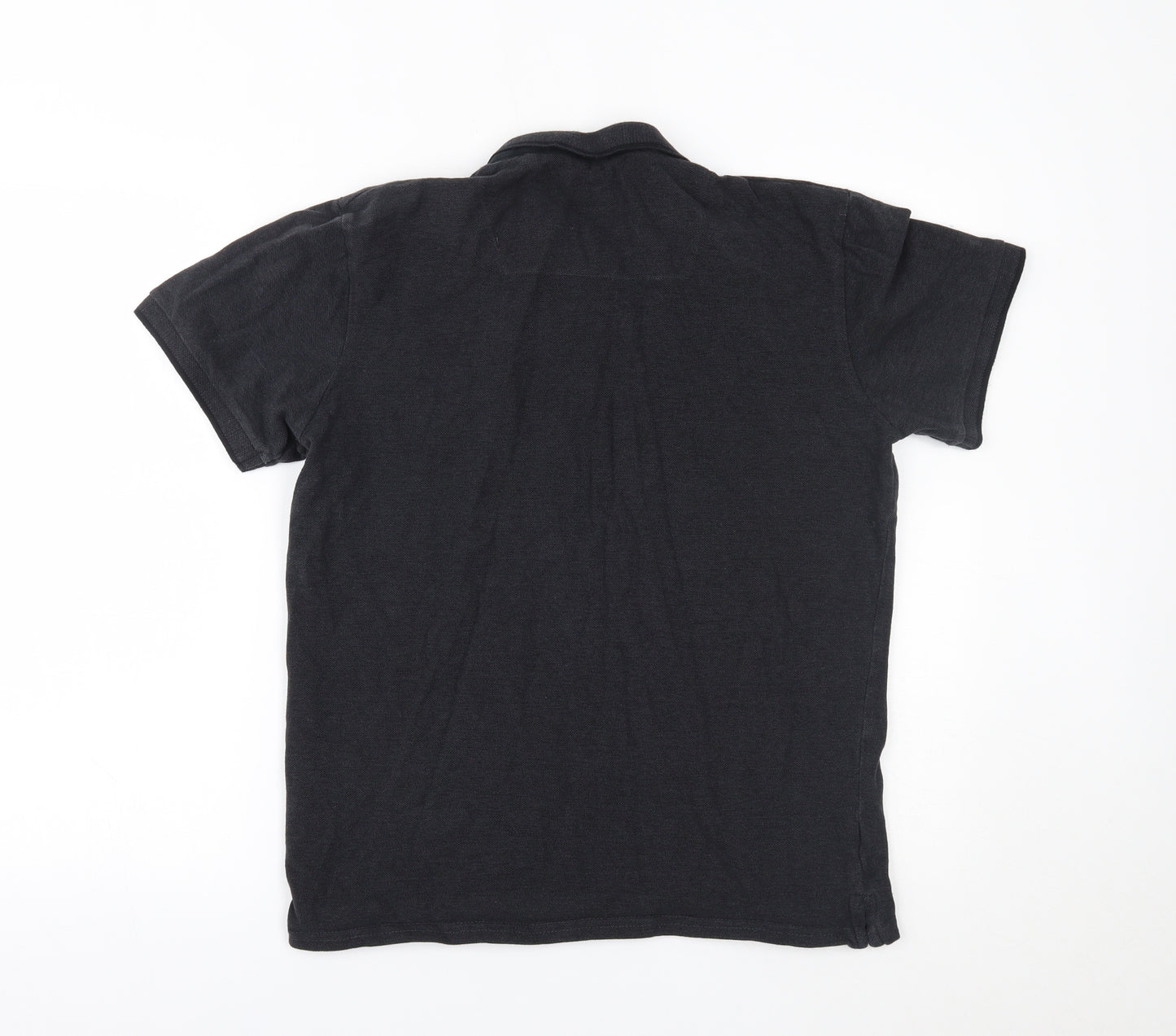 Threadbare Mens Black    Polo Size L