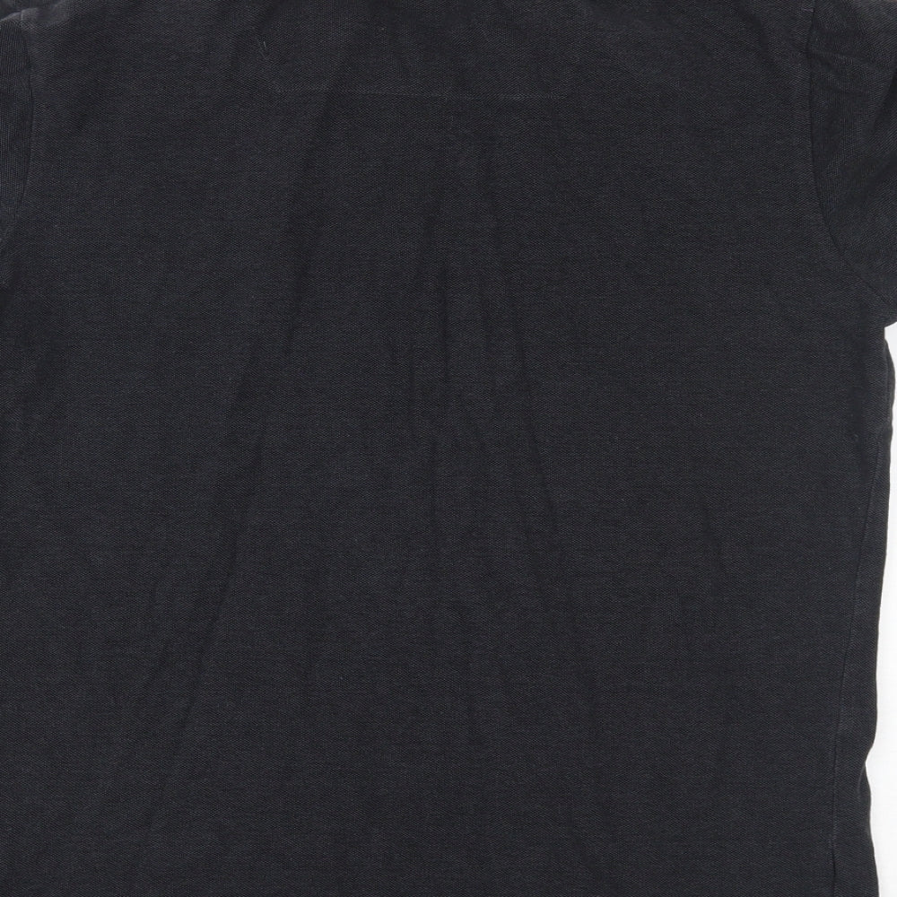 Threadbare Mens Black    Polo Size L