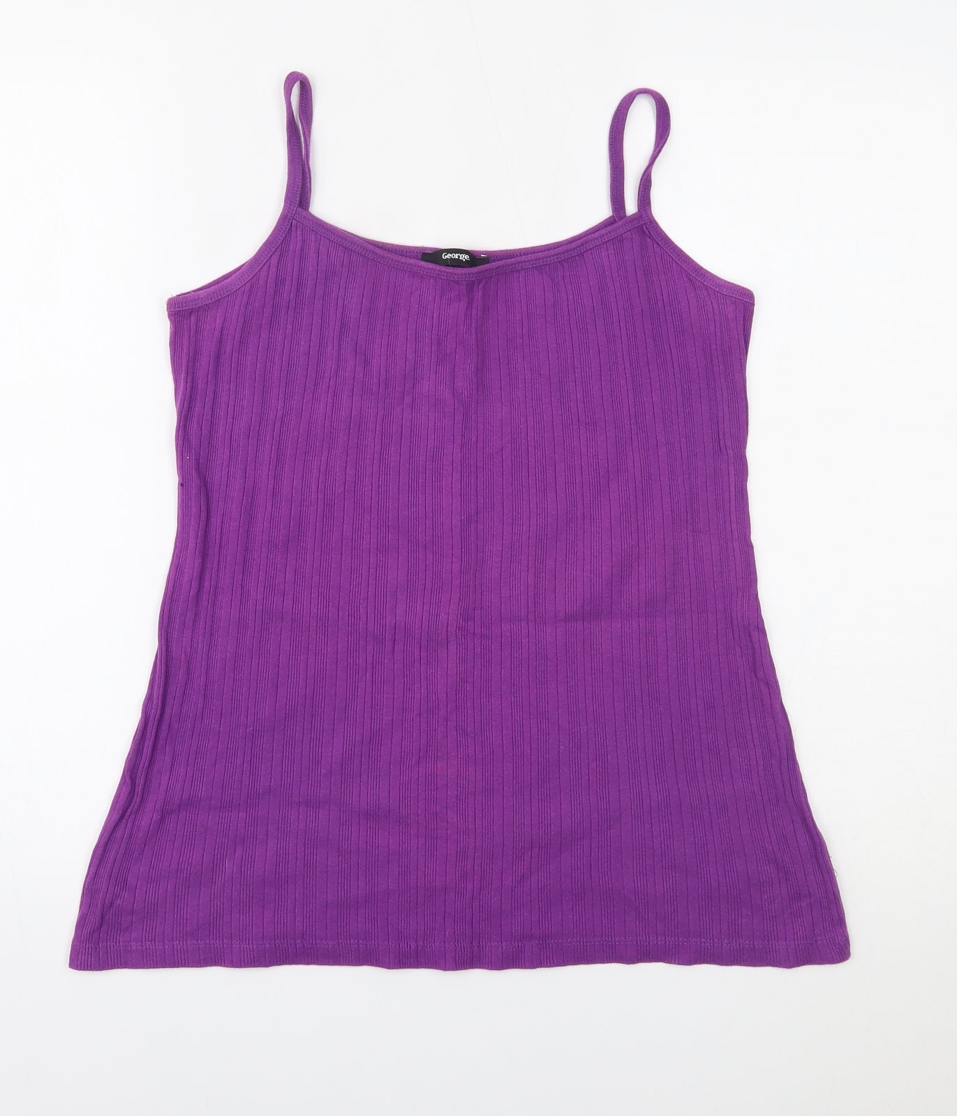 George Womens Purple   Camisole Tank Size 16