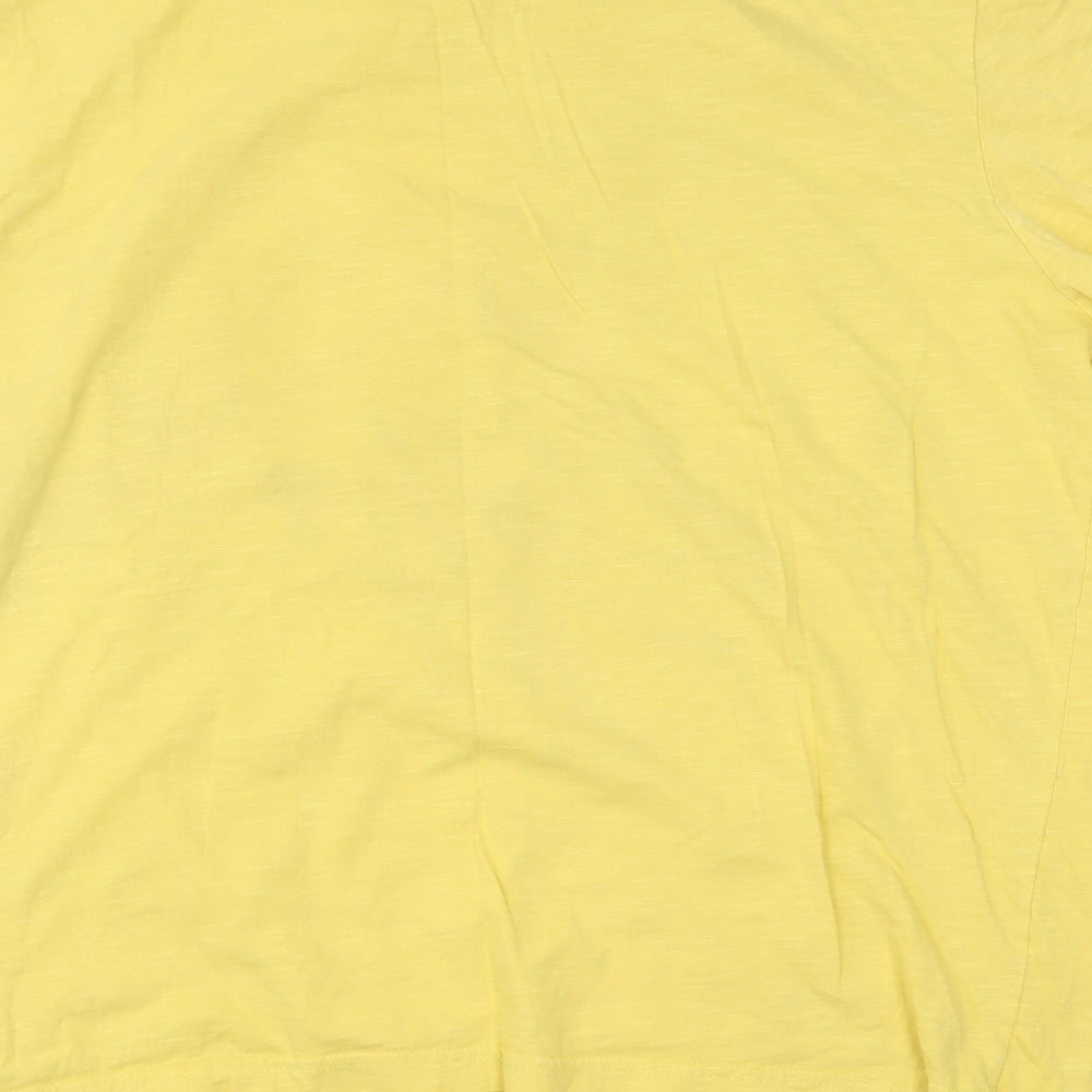 TU Mens Yellow    T-Shirt Size 2XL