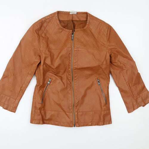 Calliope Womens Brown   Jacket  Size S