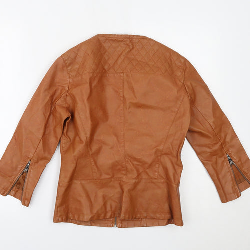 Calliope Womens Brown   Jacket  Size S