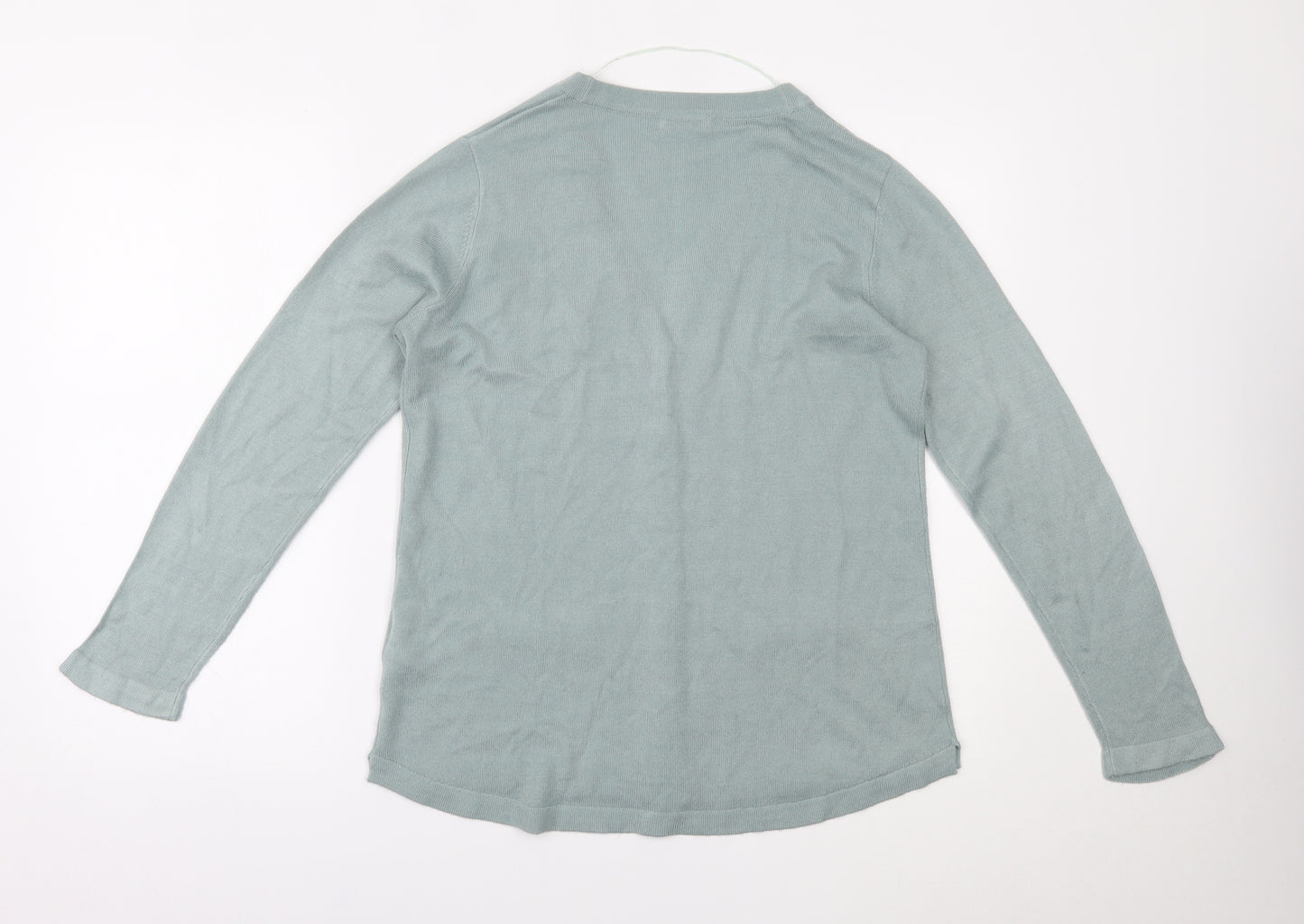 Damart Womens Green   Cardigan Jumper Size 12