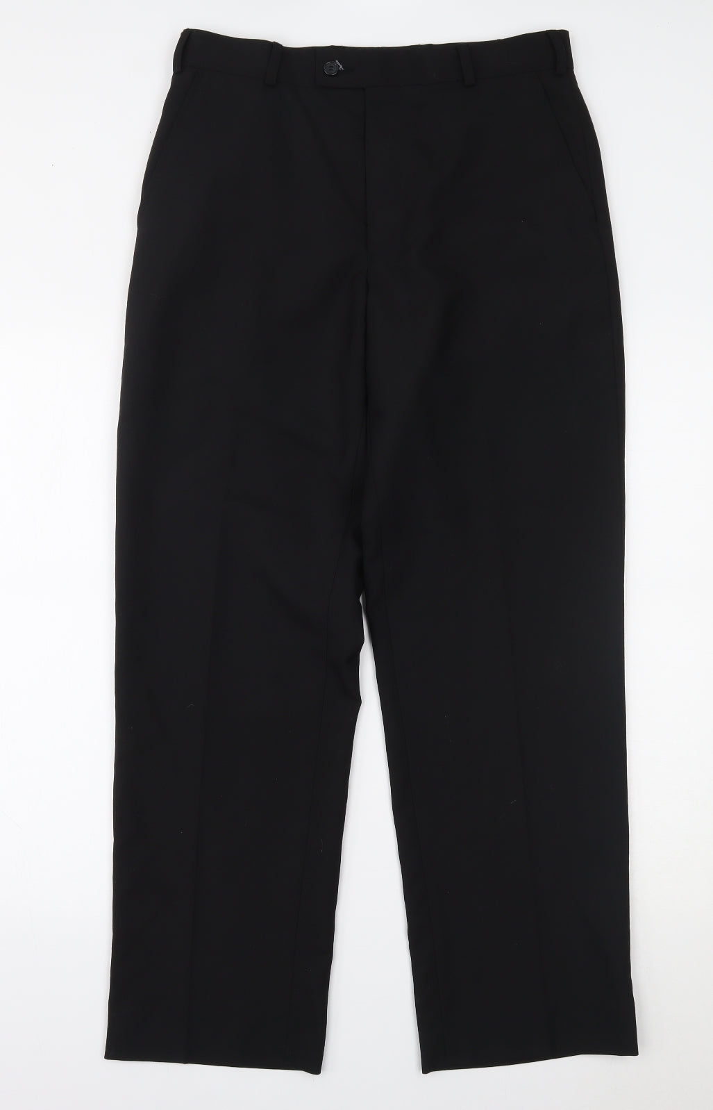 Preworn Mens Black   Trousers  Size 31 L29 in