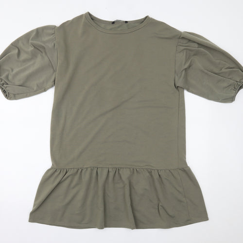 George Womens Green   A-Line  Size M