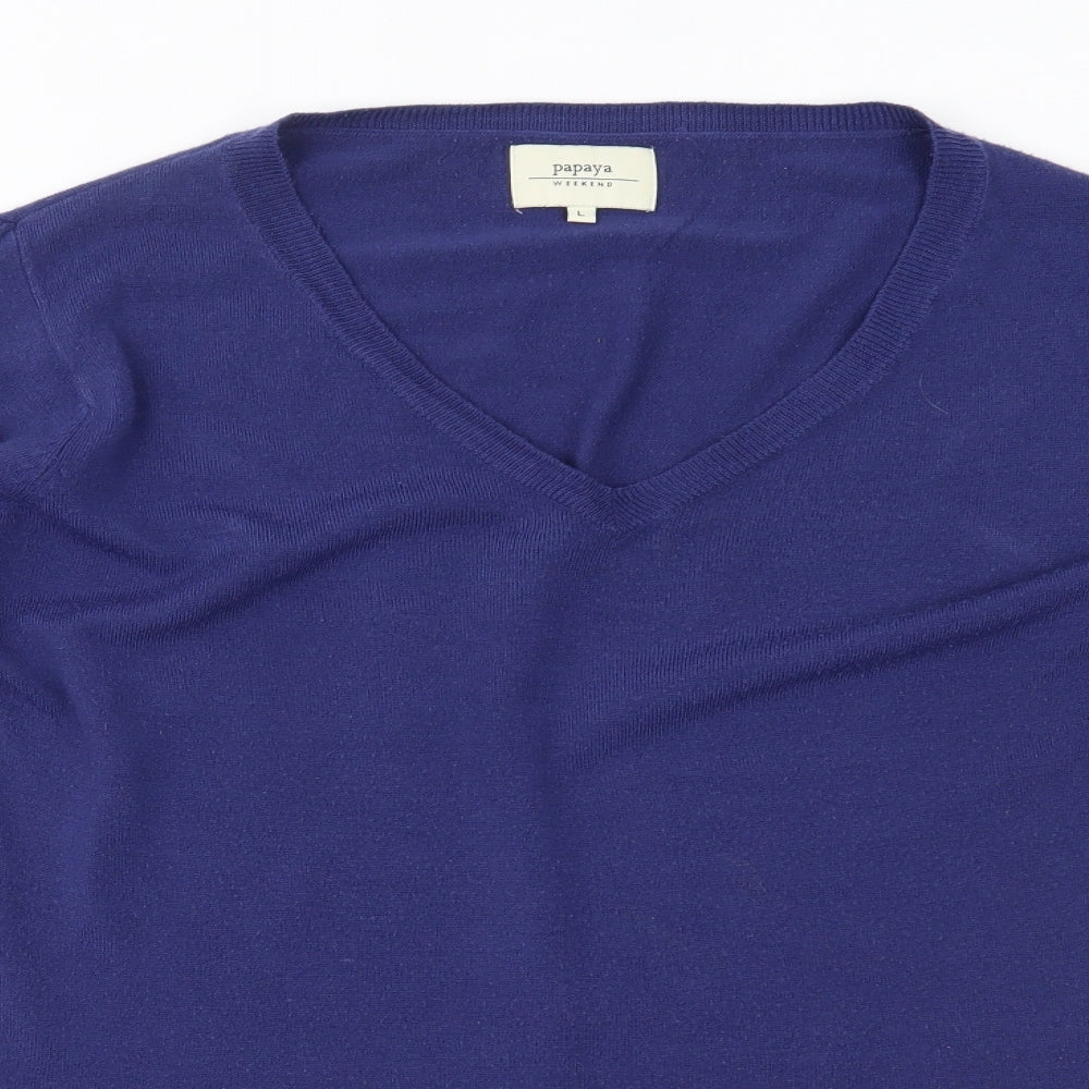 Matalan Womens Blue   Pullover Jumper Size L