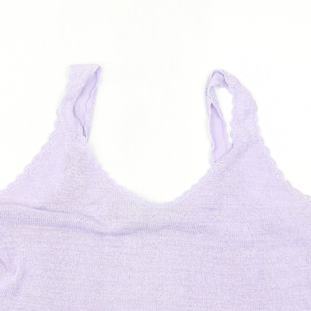 Berkertex Womens Purple   Basic Tank Size 18
