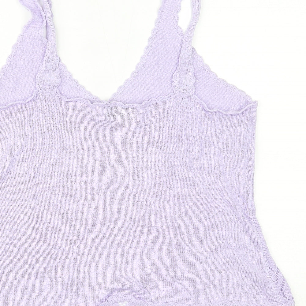 Berkertex Womens Purple   Basic Tank Size 18