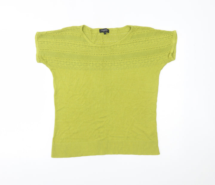 Debenhams Womens Green Basic Blouse Size 14