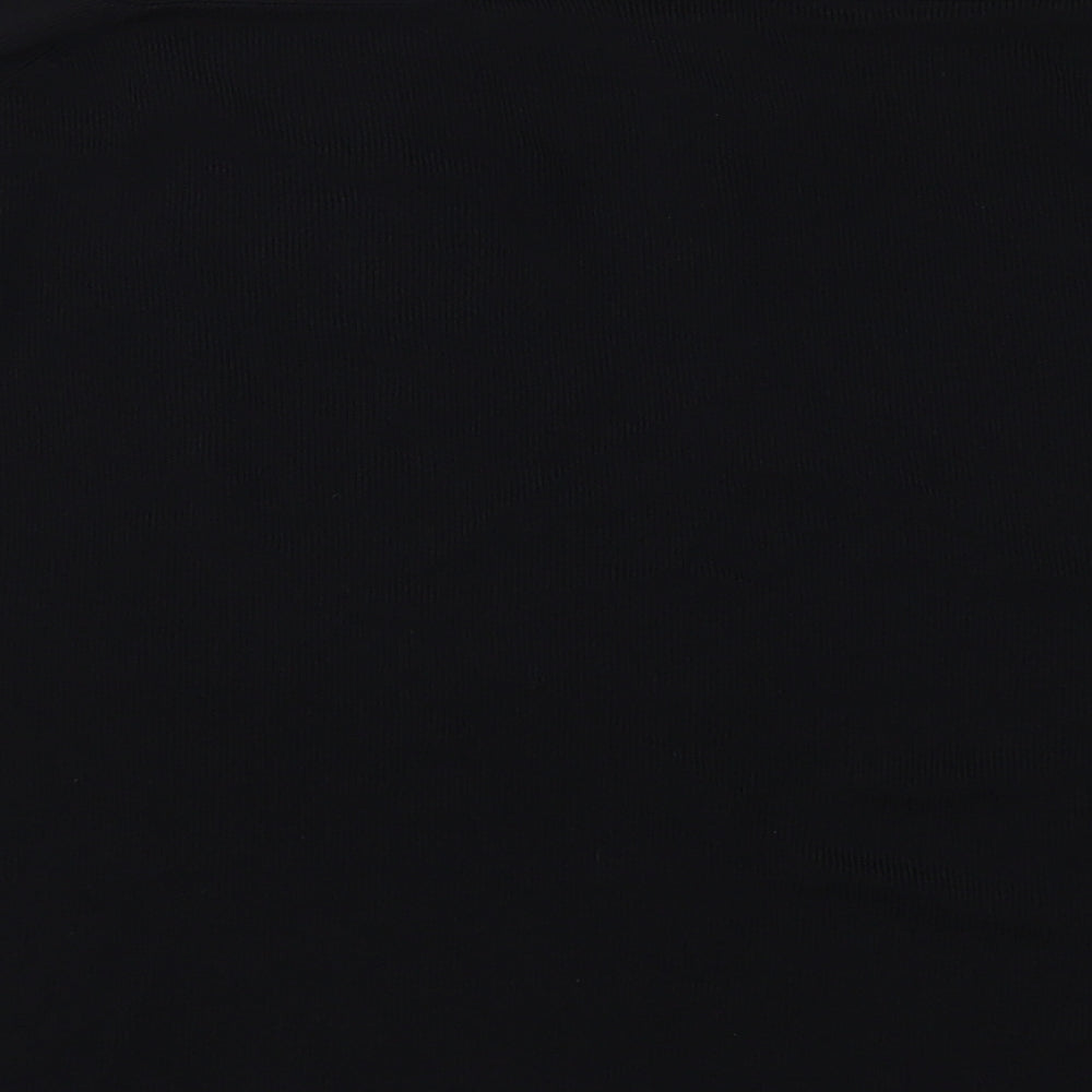 E-vie Womens Black   Basic Blouse Size 18