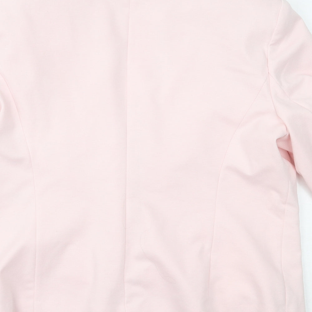 Miss Selfridge Womens Pink   Jacket Blazer Size 16