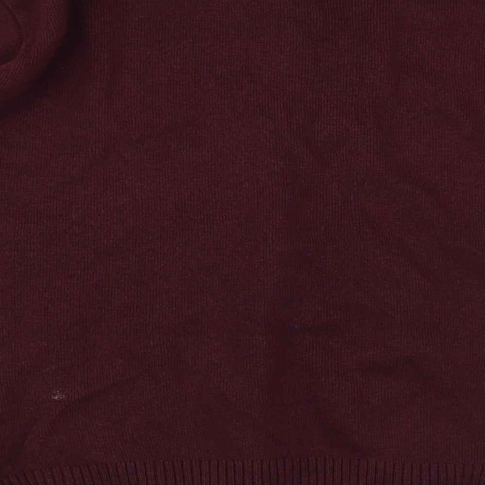 Carson Mens Red   Pullover Jumper Size M