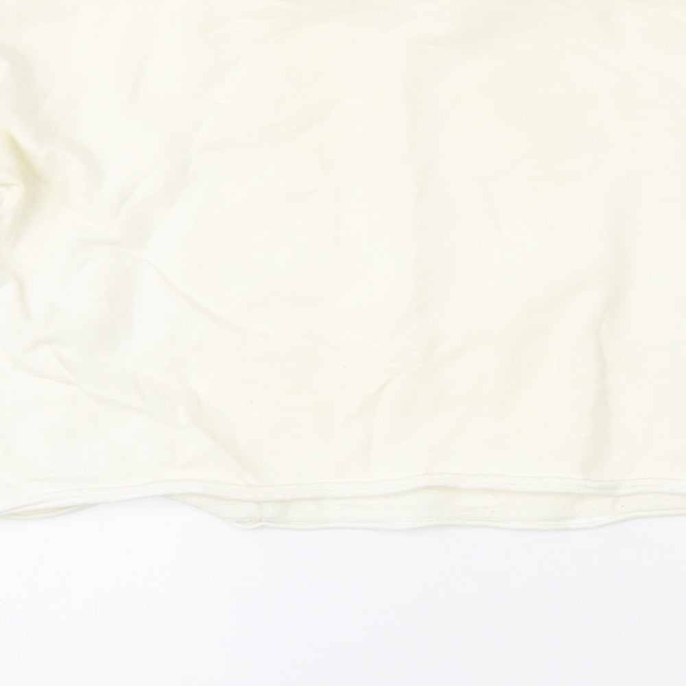 Destination Girls White   Pullover Sweatshirt Size 13-14 Years