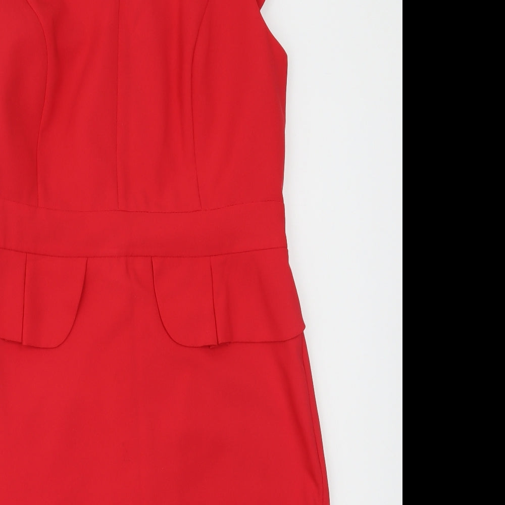 Primark Womens Red   Bodycon  Size 16