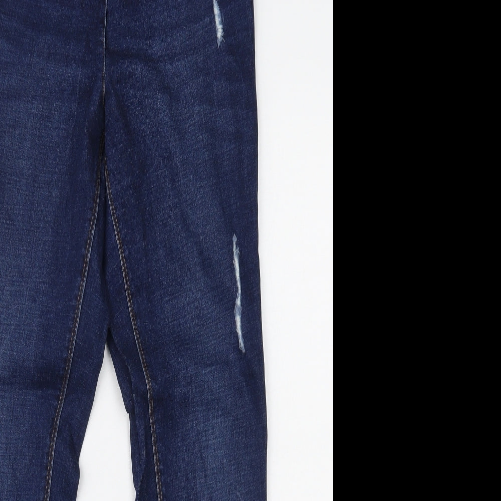 Matalan Womens Blue  Denim Skinny Jeans Size 12 L28 in