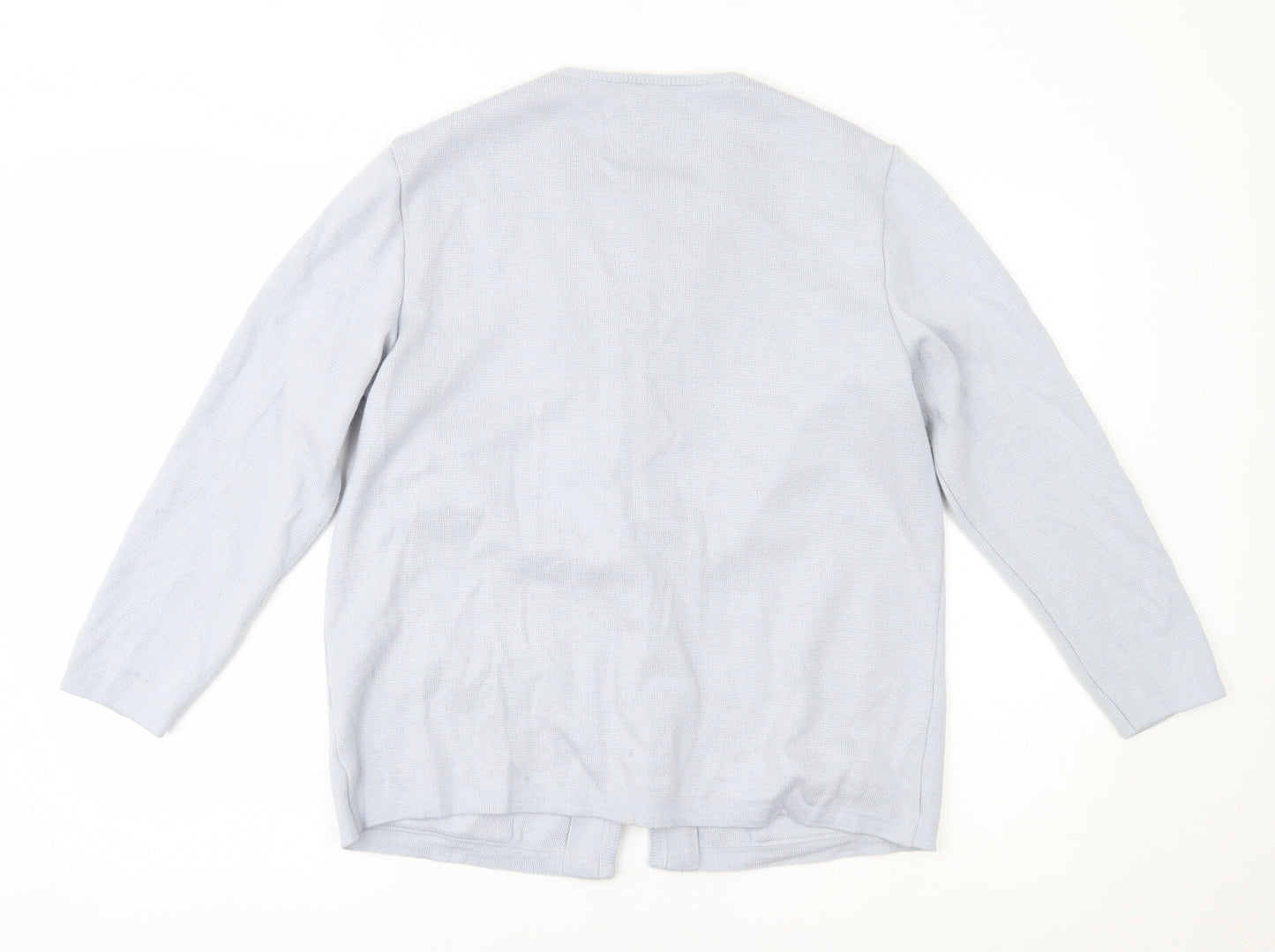 CANDA Womens Blue   Cardigan Jumper Size M