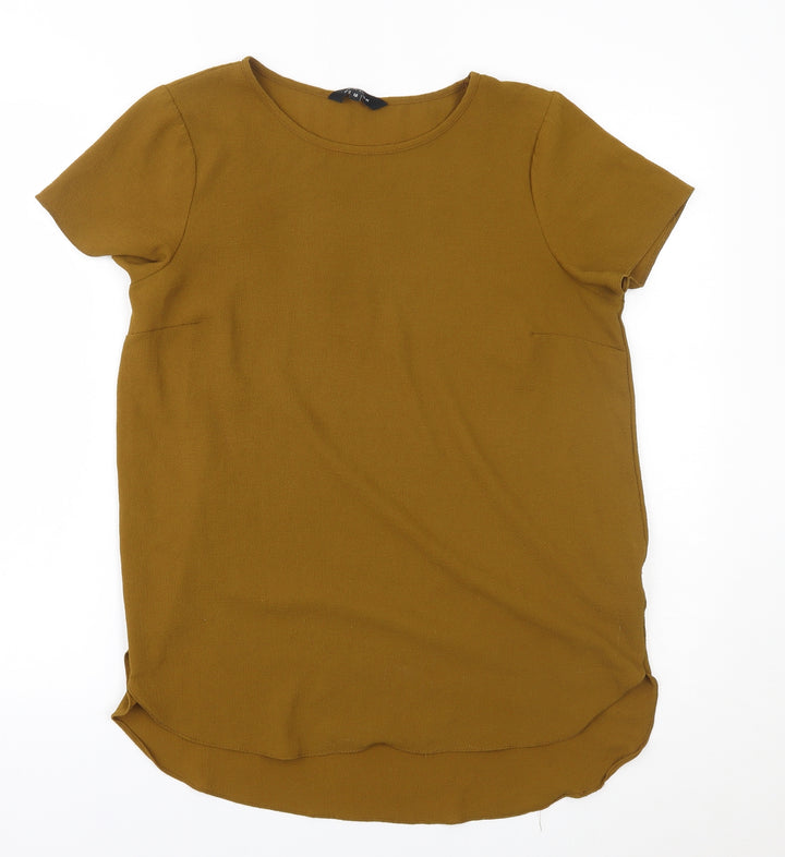 New Look Womens Green   Basic Blouse Size 12