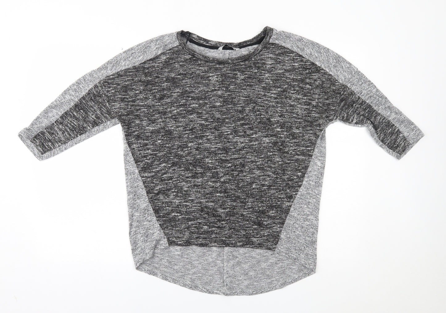 TU Womens Grey   Basic Blouse Size 12