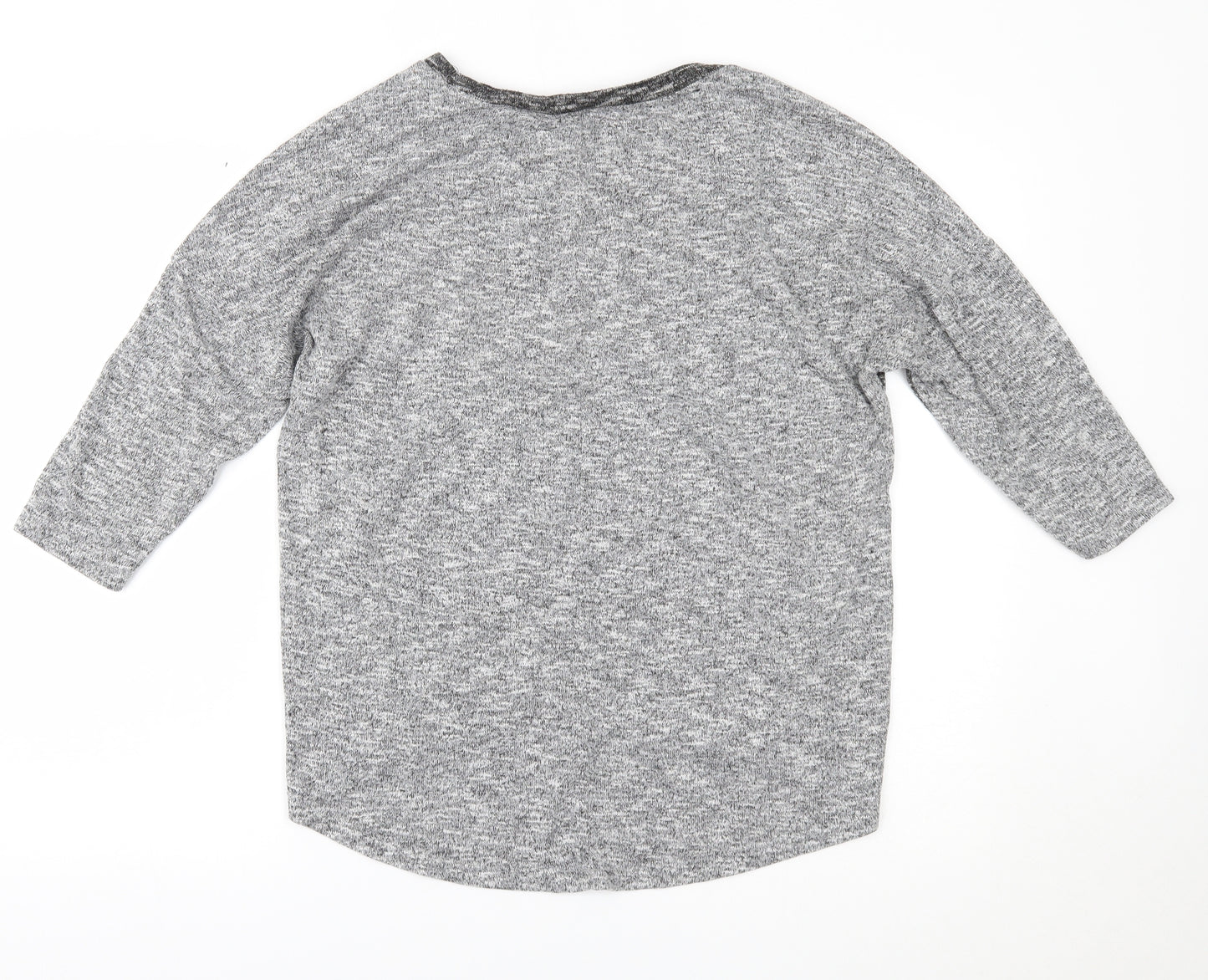 TU Womens Grey   Basic Blouse Size 12