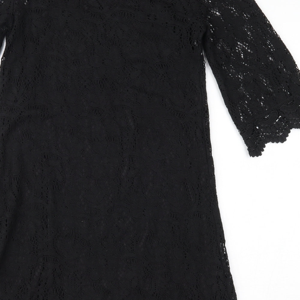 H&M Womens Black   A-Line  Size 6