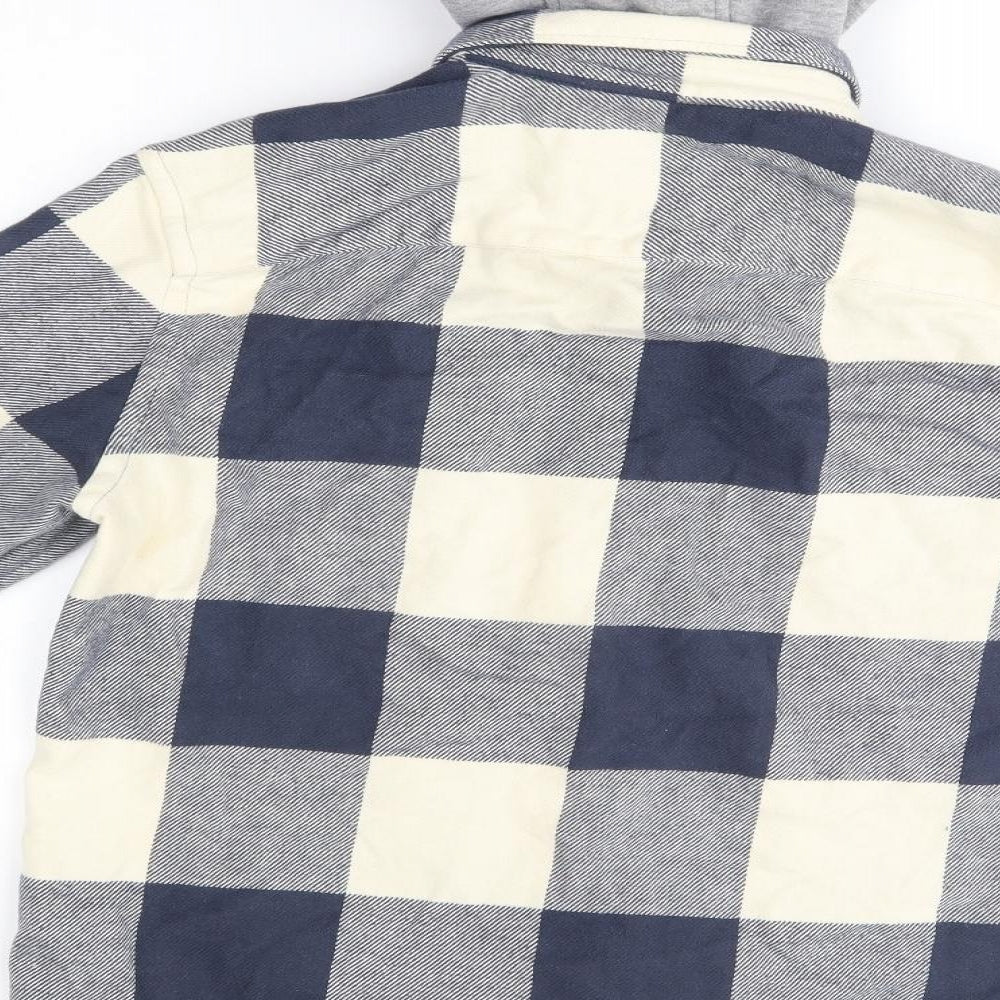 NEXT Mens Grey Plaid  Jacket  Size M