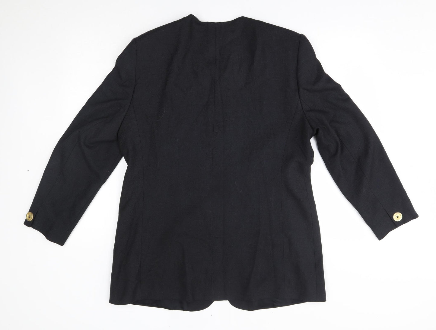 Viyella Womens Black   Jacket Blazer Size 16