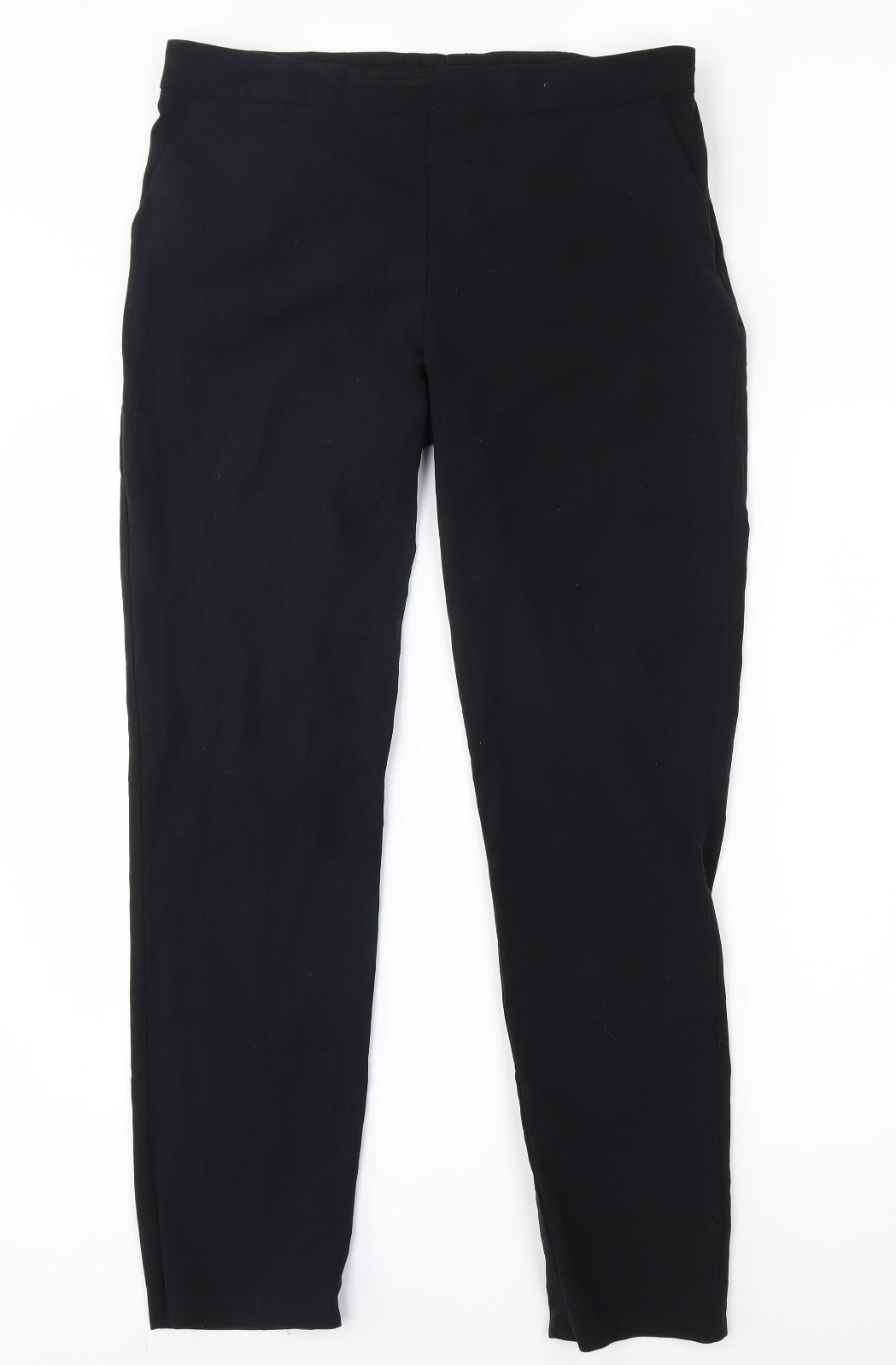 M&S Womens Black   Trousers  Size 16 L29 in