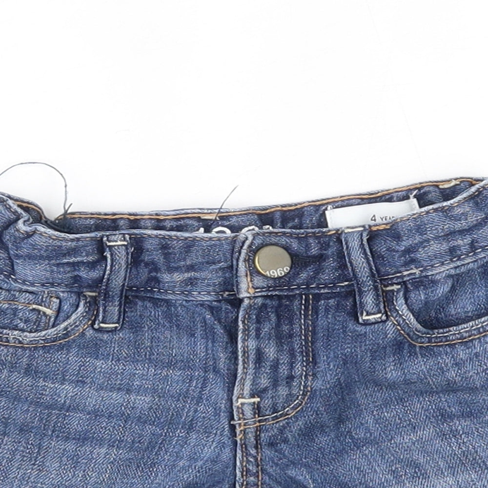 Gap Girls Blue   Mom Shorts Size 4 Years