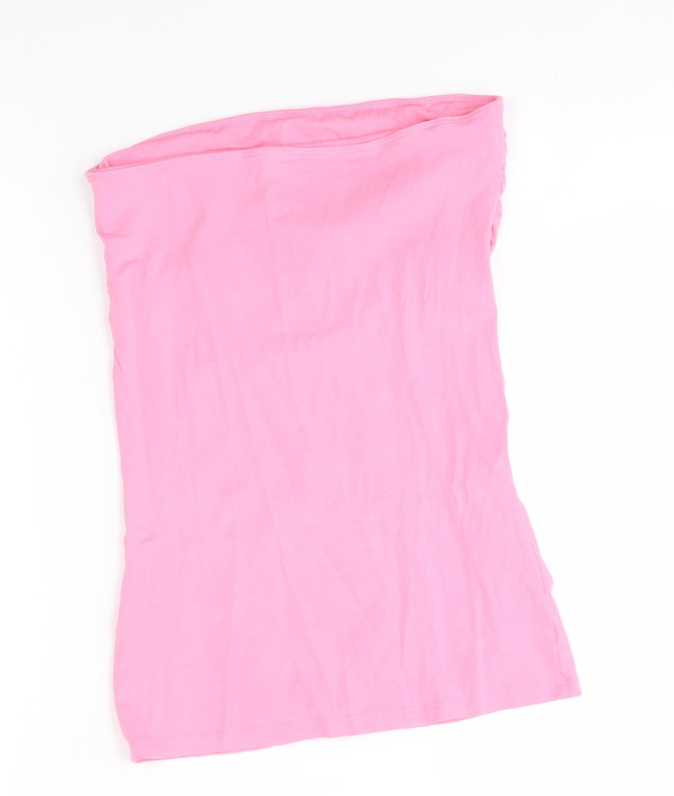 George Womens Pink   Basic T-Shirt Size 8  - strapless