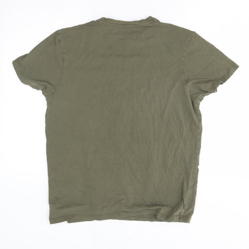Primark Mens Green    T-Shirt Size L