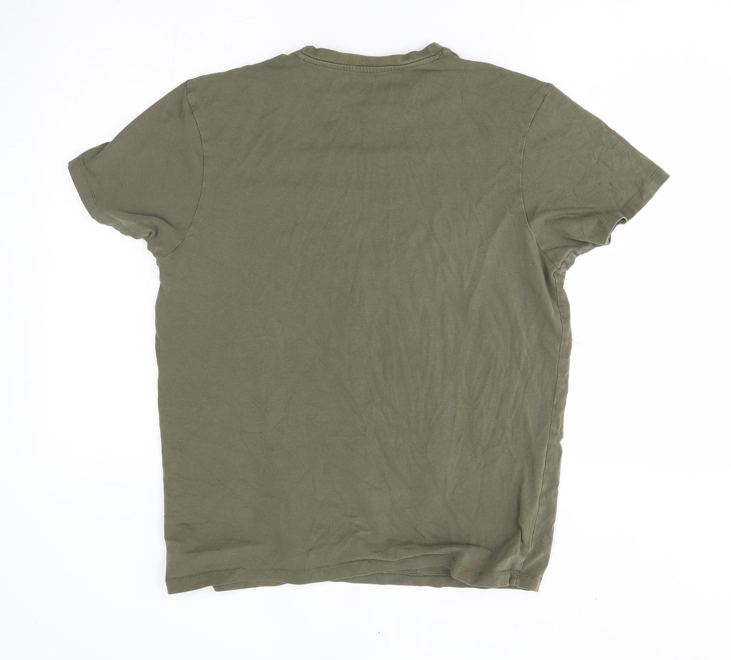 Primark Mens Green    T-Shirt Size L