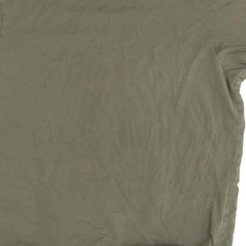 Primark Mens Green    T-Shirt Size L