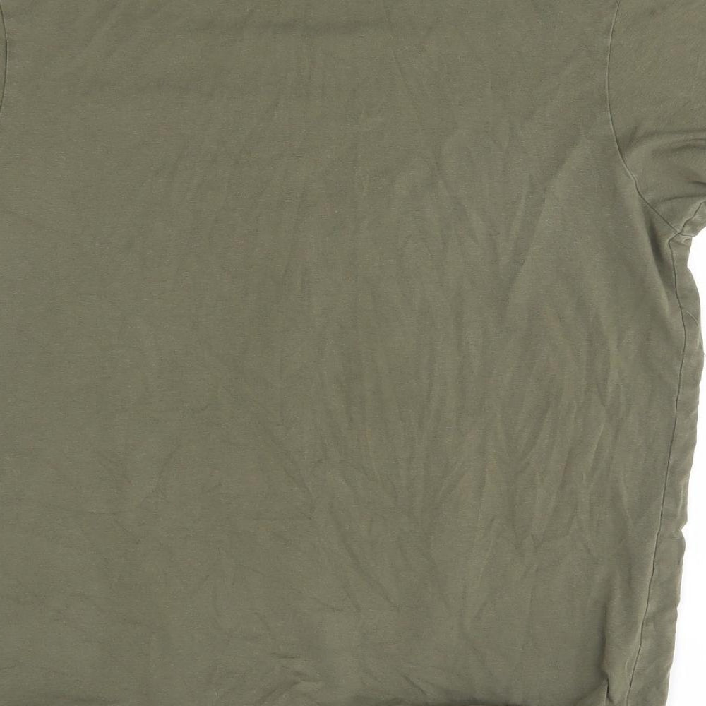 Primark Mens Green    T-Shirt Size L
