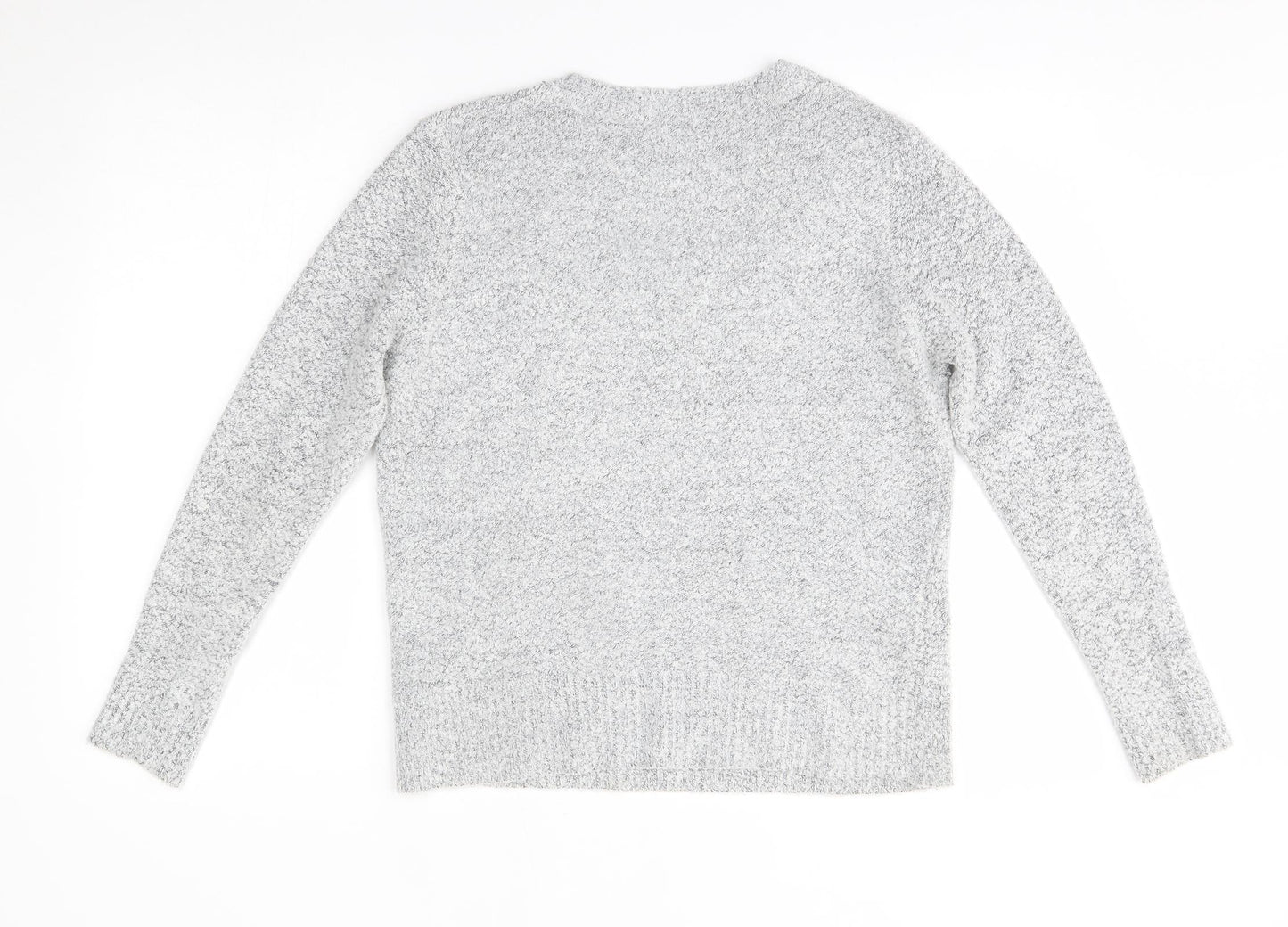 M&Co Womens Grey   Pullover Jumper Size 14