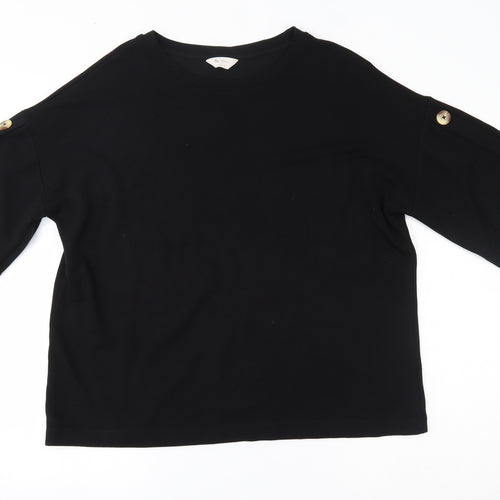 TU Womens Black   Pullover Jumper Size 18