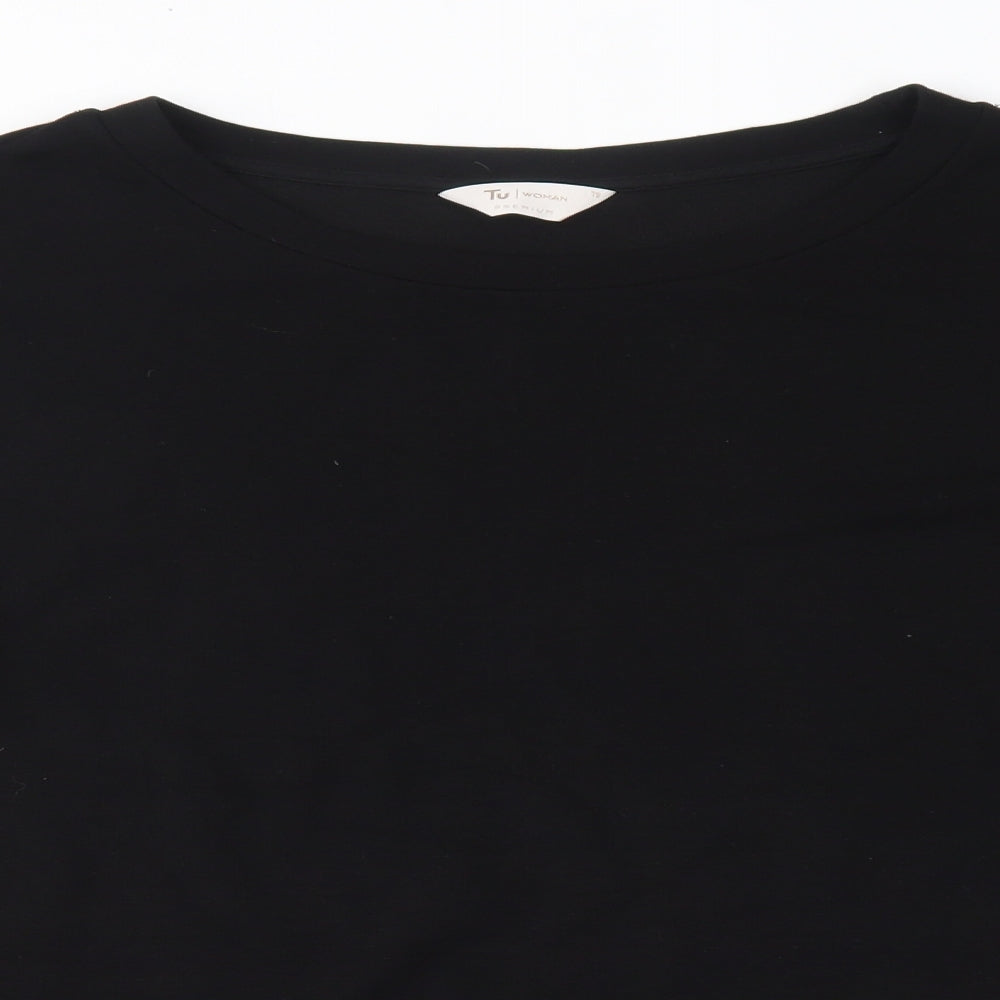 TU Womens Black   Pullover Jumper Size 18